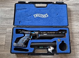 Walther LP 500 MEISTER MANUFAKTUR BLUE mit mechanischem Abzug