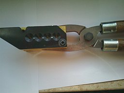 MP Messing Kokille .452-200- SWC mit Kokillenhalter