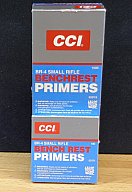 CCI BR-4 Small Rifle Benchrester Primes 1000