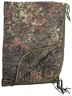 Poncho Liner – Steppdecke – Flecktarn / Punkttarn - 210x150cm + Packsack