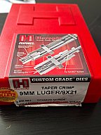 Hornady Custom Grade Matritzen 3er Set 9mm Luger