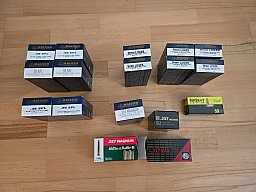 Munition Konvolut 9mm / .38 / .357 Magtech/Sellier/Geco/Topshot 789 Schuss
