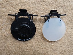 Zubehör für eine Schießbrille