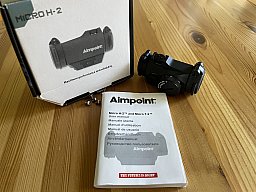 Aimpoint H-2, 2 MOA Punkt, Rechnung, sehr guter Zustand, OVP vorhanden
