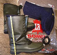 SOREL BOOTS - Winter/Schnee/Jagdstiefel - Kanada - Größe 10 - entspricht 43/44 -2x Filzeinlage - NEU
