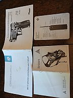 Bedienungsanleitung Sig Sauer P6 / P 225 & Auer Vollmaske & Telefunken