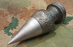 5,0cm Hartkerngeschoss(WK2,Bombe,Zünder,Spreng,Flak,Rakete,Panzer,Mine,Mp40,P 08,Konvolut,Bodenfund)
