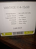 Hawke vantage ir 4-12x50 mit 1zoll Tubusdurchmesser