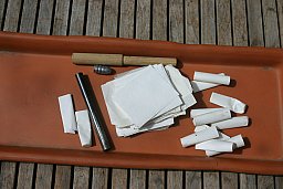 für Sharps Kal .54 und Clone Werkzeug zum Papierpatronen machen + Papier