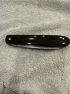 Taschenmesser, Slipjoint mit Damastklinge