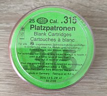 Platzpatronen Cal. 315