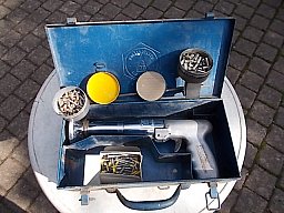 Achtung Sammler Deutzer Bolzenschussgerät Katuschen 6,3 X 16 mm PTB 41-69 no Teile 98