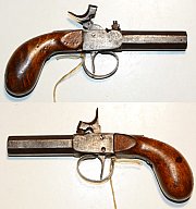 französisches Perkussionsterzerol um 1860