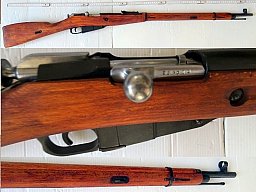 Rep. Büchse, Mosin Nagant Mod. 91/30, Kal. 7,62x54R