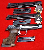 SIG Hämmerli P 240 Sportpistole Kal. .38 spezial mit Wechselsystem .32 S&W long und .22l.r.
