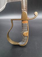 Preußischer Artillerie-Offizier-Säbel, WKC, Kaiserreich, Klingenätzung