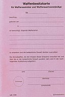Waffensammler WBK § 17 WaffG