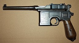 orig. Mauser C96 Mod. 1930 "russ. Ehrenwaffe 1945" im Kal. 7,63mm Mauser -EINMALIG-
