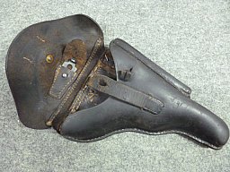 1 Lederfutteral für 08 Pistole