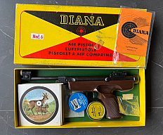Diana Modell 6 - Top Schussbild - Originalverpackung