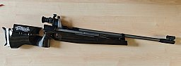 Luftdruckgewehr Walther LG 210 SILVER