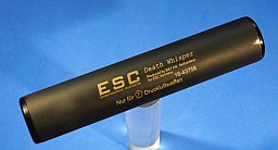 B&T ESC "Death Whisper" Schalldämpfer für F-Luftgewehre, Sehr effektiv ! Sehr gut !