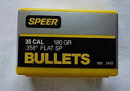 Speer Geschosse Kaliber .358 180 Grain
