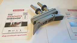 E6 001127 ANSCHÜTZ 4759 Schaftkappe, vielseitig verstellbar + Kappenausleger