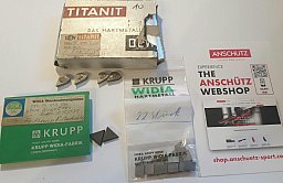 27 Teile, Büchsenmacherwerkzeug Wendeschneidplatten Schneidplatten TITANIT P 45, Widia Hartmetall