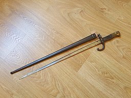 Ersatz-Notbajonett EB118 (Gras M1874) Deutsche aptiert Gew88 WK1