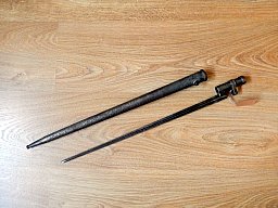 Deutsche aptiert Mosin M91 Tula bajonett WK1 mit Reichsadler