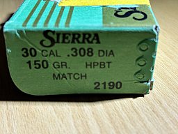 Sierra .308 150gr HPBT 100 Stück