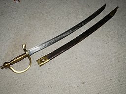 sehr alter Infanterie- Säbel Preußen