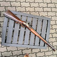 Originales Seltenes Steinschlossgewehr