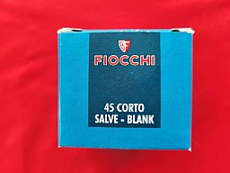 Fiocchi Knallpatronen cal. 45 SHORT, 50 Stück