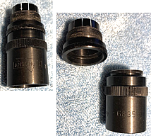 Kornhalteschraube M18, mit Gegenlichtblende