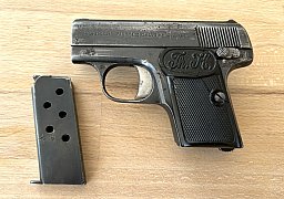 Th. Kommer 2, dt. Offizierswaffe - Kal. 6,35mm Browning