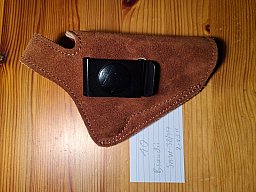 Bianchi Innenbund Holster Wildleder für Modelle wie EGR77 2,5 Zoll