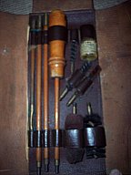 altes Putzzeug Konvolut Sammlung U.S. Colt Remington Springfield Winchester unbekannt Dachbodenfund
