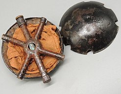 DISCUSHANDGRANATE*MOD.1915*SCHÖNER ZUSTAND*DEUTSCH WK WK1 DEKO