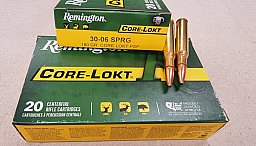 .30-06/180grs PSP Remington Core-Lokt Spitz 20 Stk. #R30065# SSZ Berka