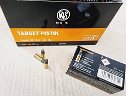 .22LR 40grs RWS Target Pistol 5000 Stk. # SSZ Berka