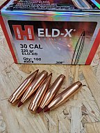 .30-.308/220grs Hornady ELD-X No. 3078 Geschosse 100 Stk. #SSZ Berka