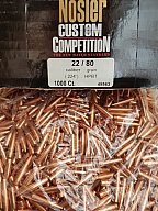 .224/80grs HPBT Nosler Competition Geschosse 100 stk #49563# SSZ Berka