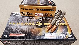 .30-06/180 grs. Federal Barnes TSX bleifrei 20 stk. No. P3006AE #