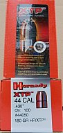 .44/180grs Hornady HP/XTP Geschosse No.44050 100 stk. # SSZ Berka