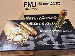 10mm Auto/180grs S&B FMJ 50 Stk. # SSZ Berka