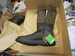 Lederstiefel Ungetragen