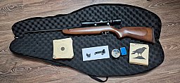 Weihrauch HW 50 cal. 5,5mm mit Zielfernrohr, sehr schön
