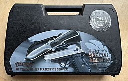 Walther PP + Messer James Bond 007 50 Years in his Majesty's Service limitiert ungeschossen!